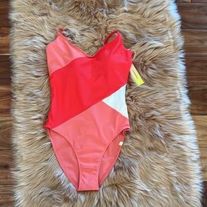 NWT Summersalt Marina Colorblock One Piece Swimsuit